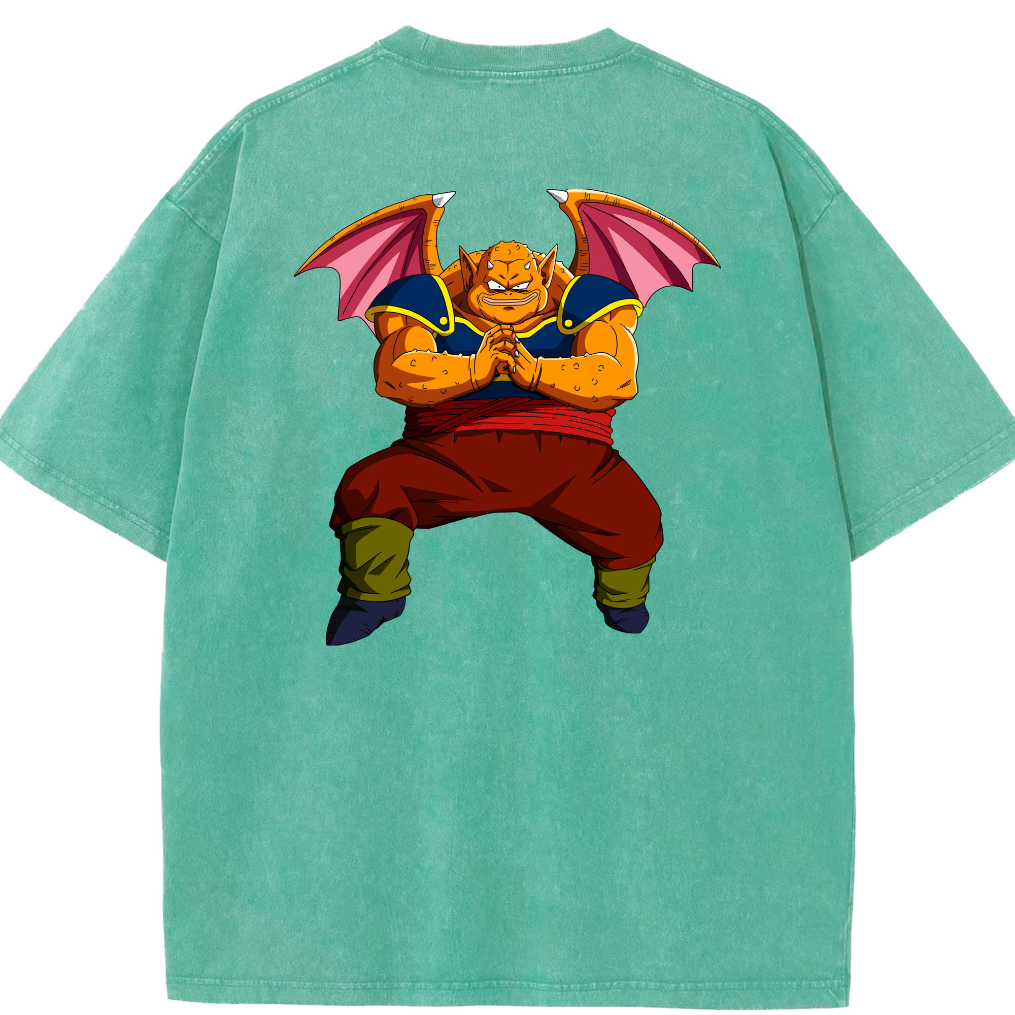 （画像用） ドラゴンボール DRAGON BALL 綿100% ヴィンテージ風 半袖Tシャツ（背面プリント）